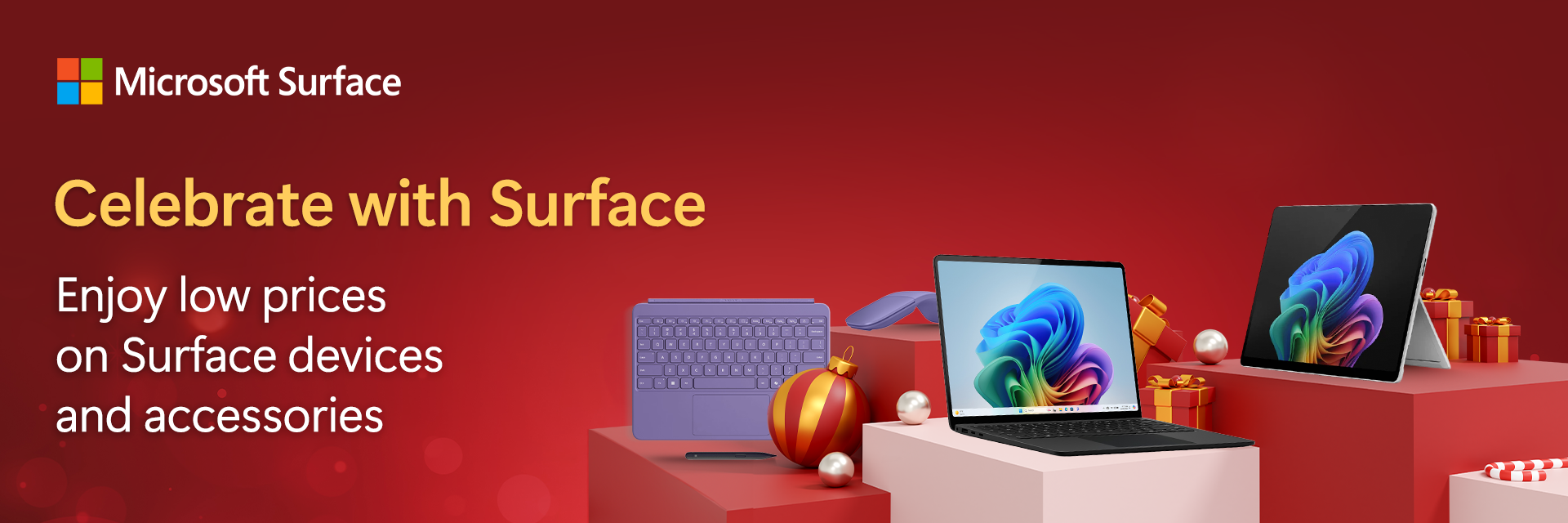 Festive deals on Surface devices and accessories